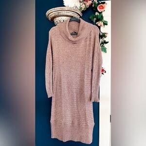Solutions Cowl Neck Sweater Dress
